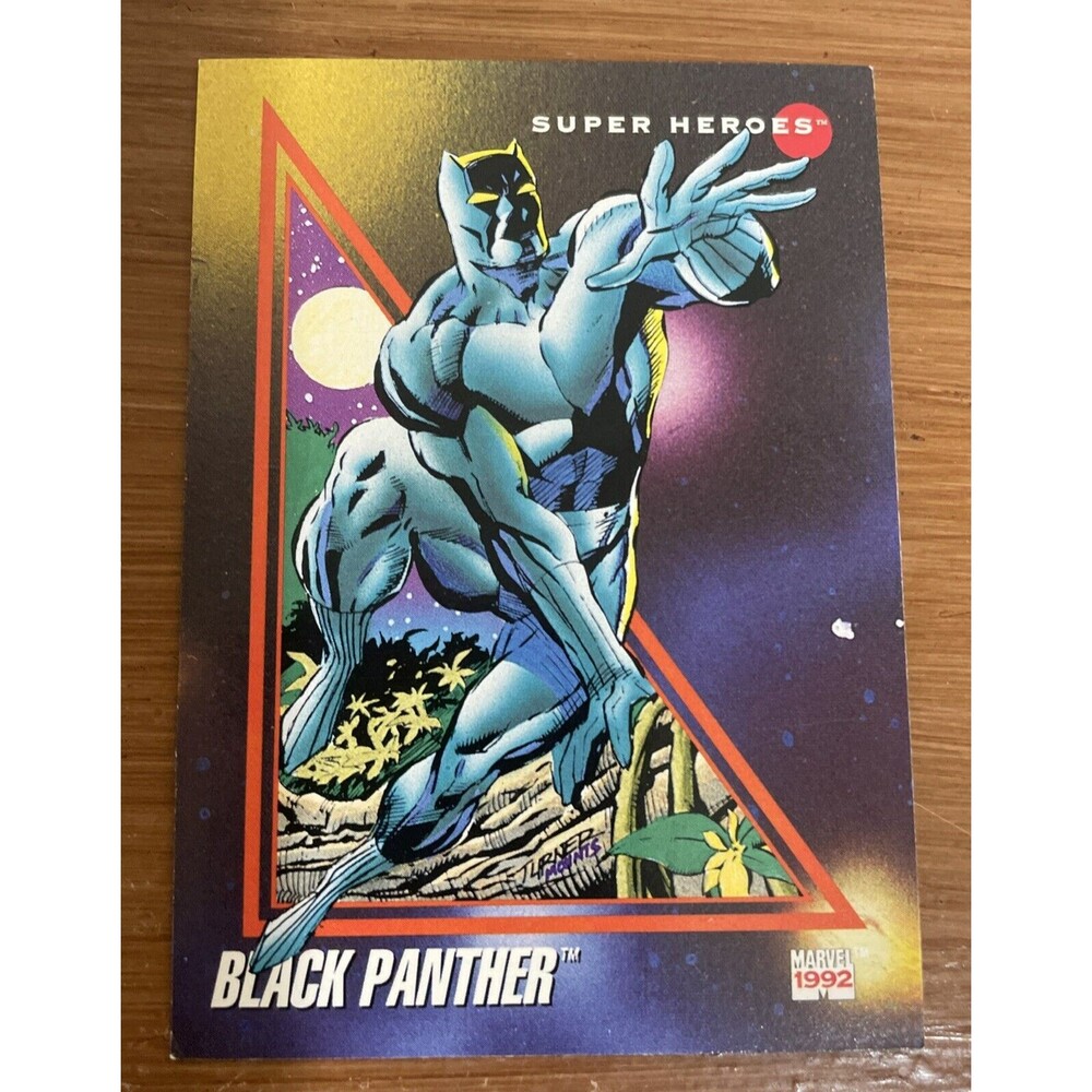 Black Panther - Marvel - 1993 Impel Superheroes  #23
